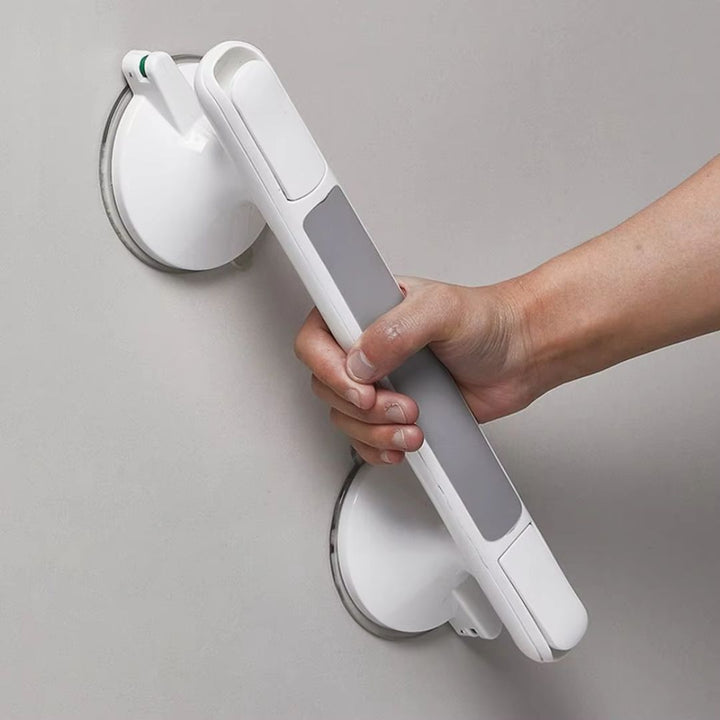 Zylera | Grab Bars for Shower – Tool-Free Installation, Ergonomic Grip 0