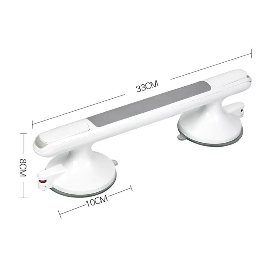 Zylera | Grab Bars for Shower – Tool-Free Installation, Ergonomic Grip 4