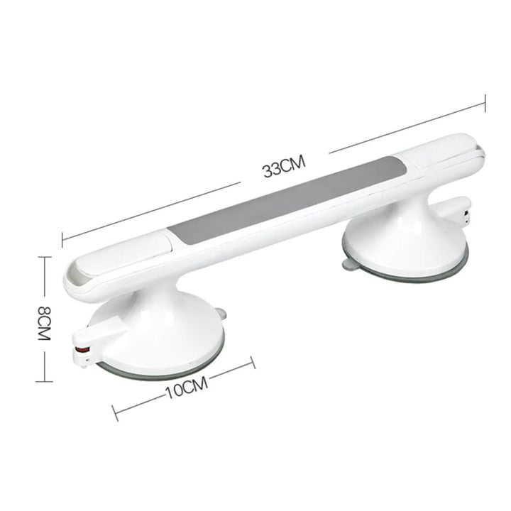 Zylera | Grab Bars for Shower – Tool-Free Installation, Ergonomic Grip 4