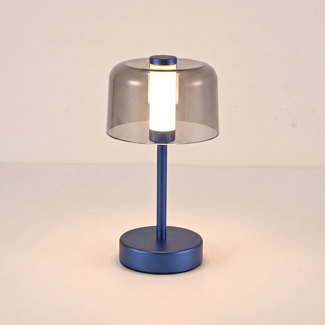 Cloche | Rechargeable Touch Table Lamp, Cordless LED Bedside Lamp