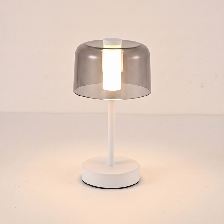 Cloche | Rechargeable Touch Table Lamp, Cordless LED Bedside Lamp