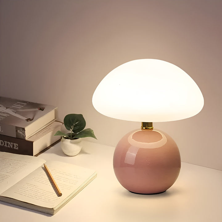 Solara Dome Mid-Century Modern Decorative Lamp