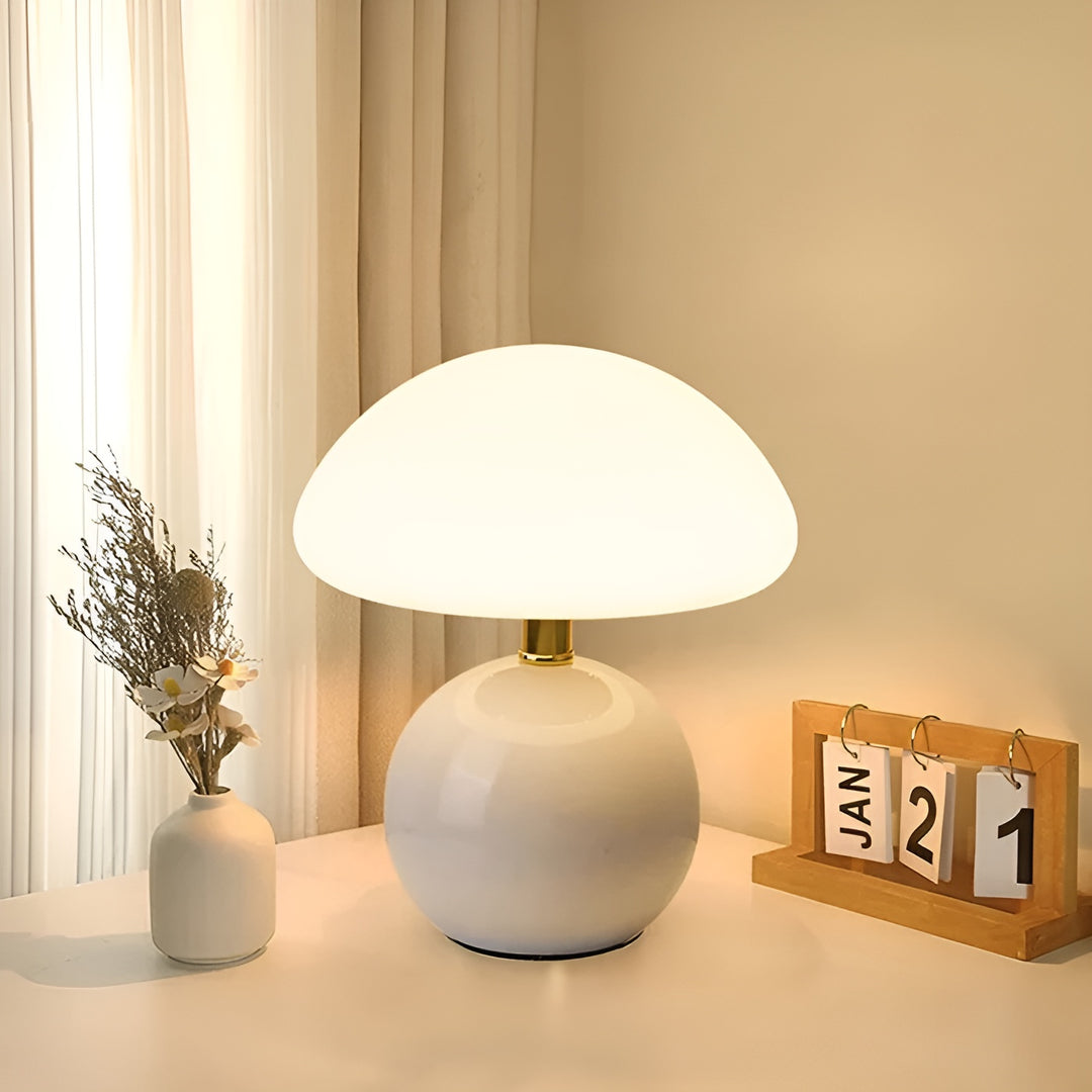 Solara Dome Mid-Century Modern Decorative Lamp