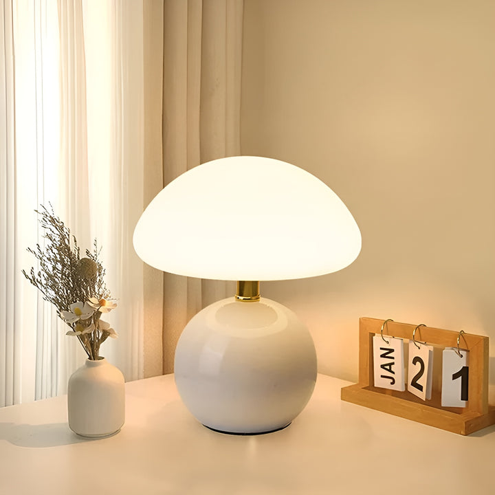 Solara Dome Mid-Century Modern Decorative Lamp