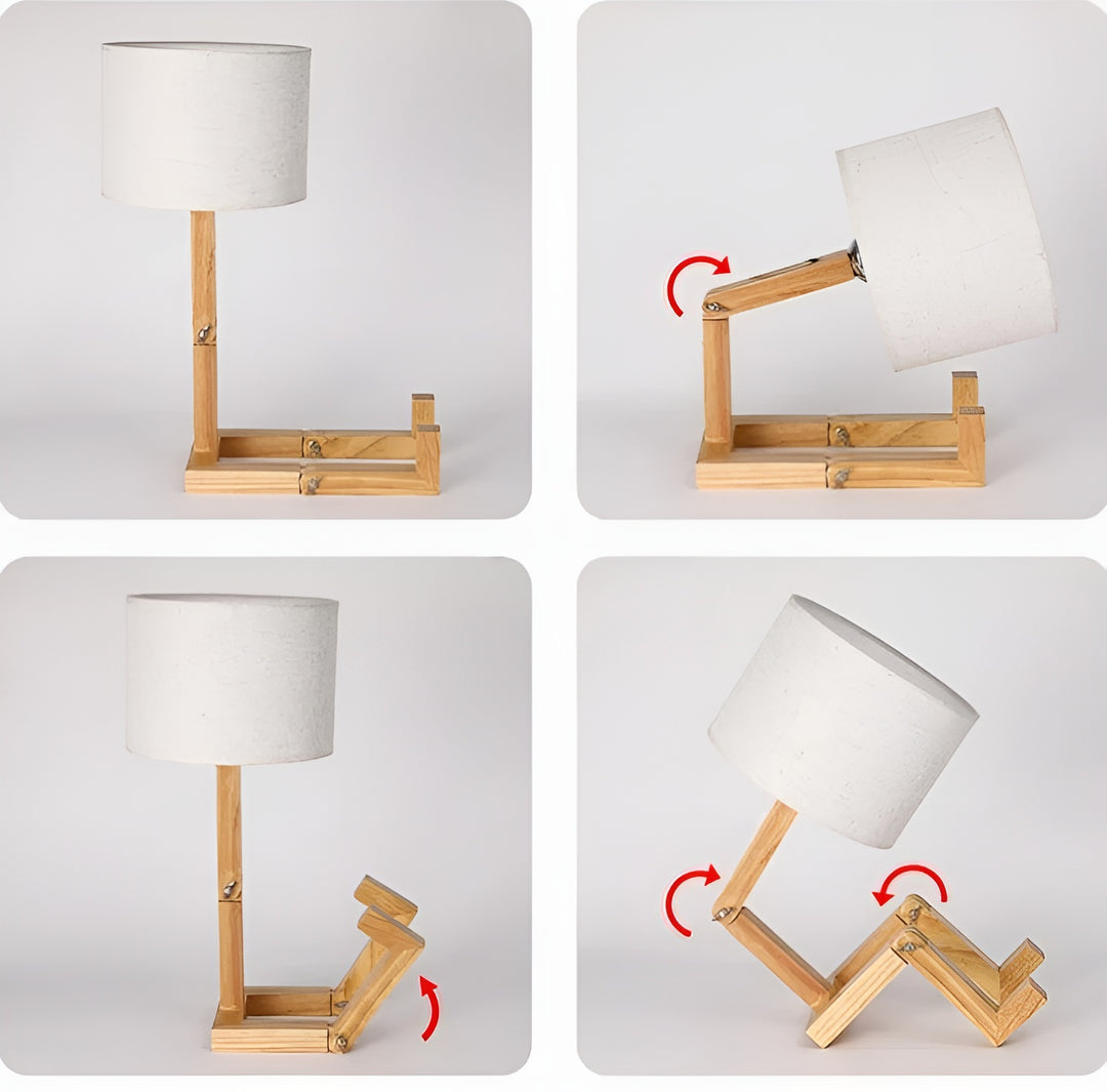 Nobi Wooden Desk Lamp