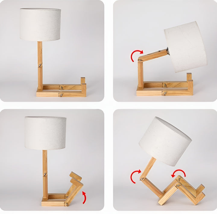 Nobi Wooden Desk Lamp