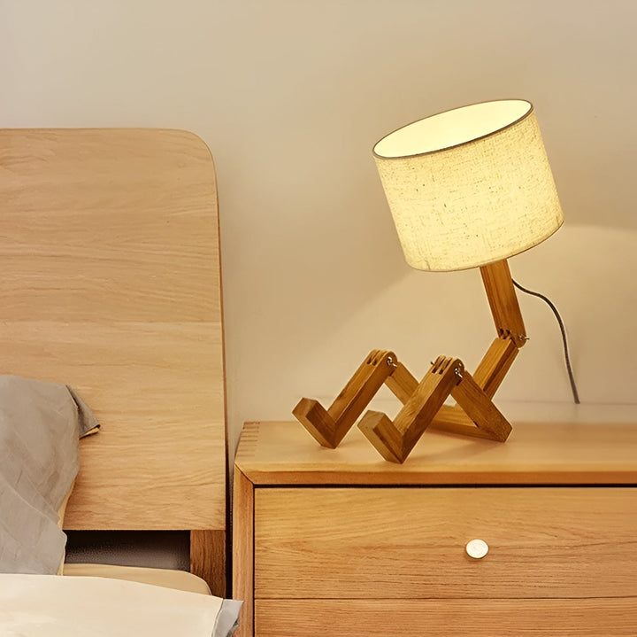 Nobi Wooden Desk Lamp