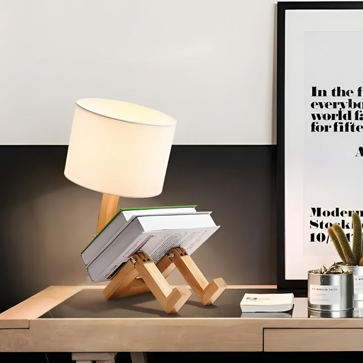 Nobi Wooden Desk Lamp