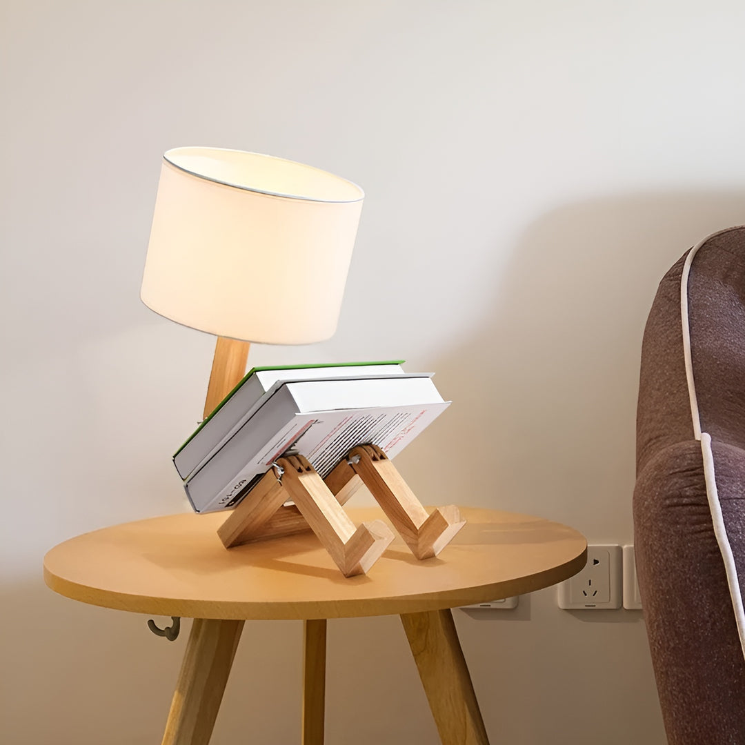 Nobi Wooden Desk Lamp