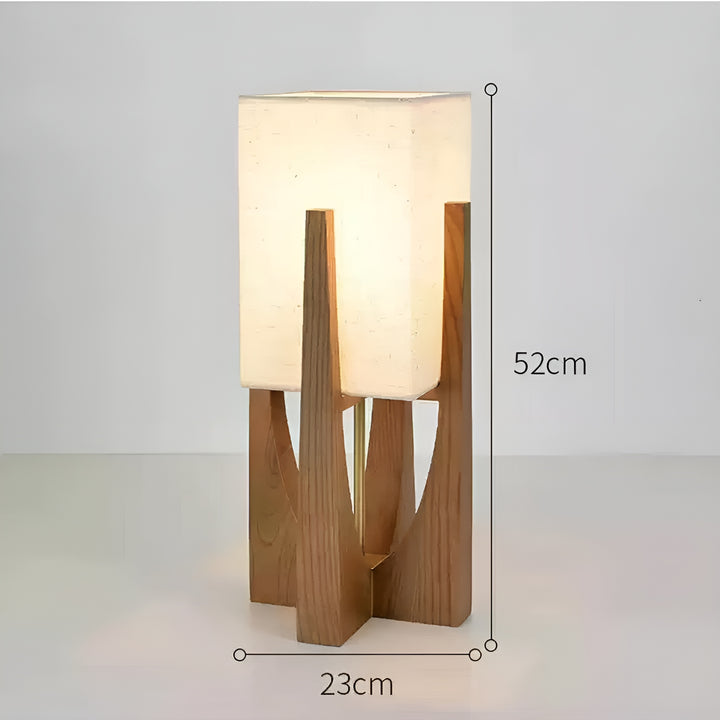 Akari Wood Floor Lamp – Japanese-Style Lantern Light