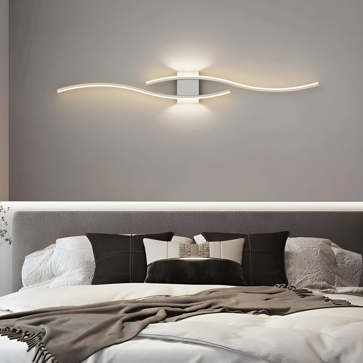 Rivora | Contemporary Curve LED Wall Sconce